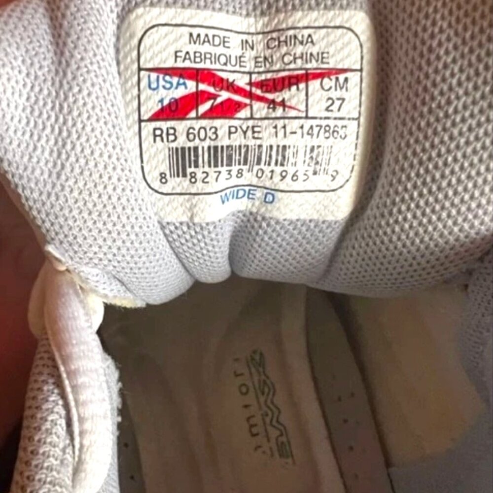 Reebok Comfort DMX Foam  White Casual Walking / Tennis / Sneakers / Trainers 10D - Picture 7 of 7